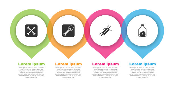 集考古铲无人机和矿石开采图片下载