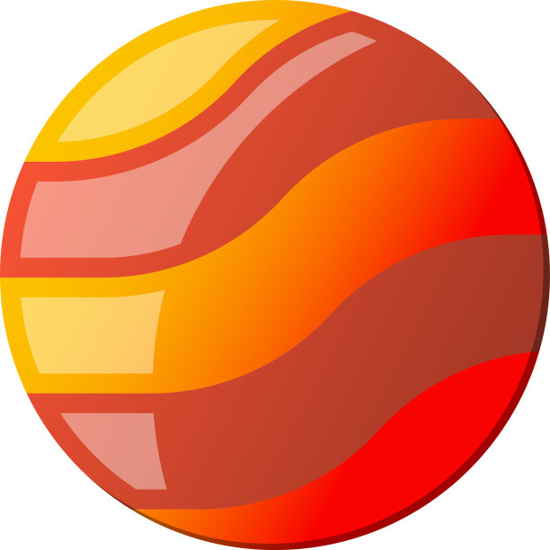 抽象的圆和线标志插画在时尚和简约的风格图片下载