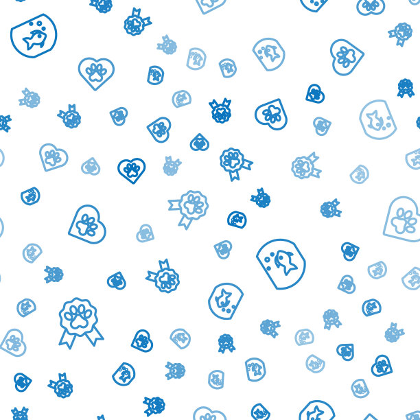 设线宠物奖励标志水族馆鱼和图片下载