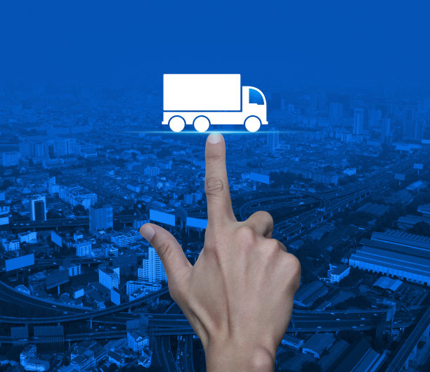 卡车运输服务理念图片下载