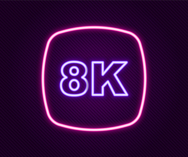 发光霓虹线8K超高清图标图片下载