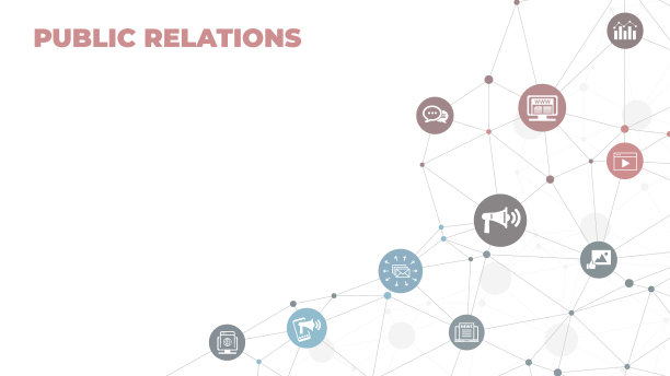公关图标概念:公关或媒体关系或营销和宣传符号。每股收益10图片下载