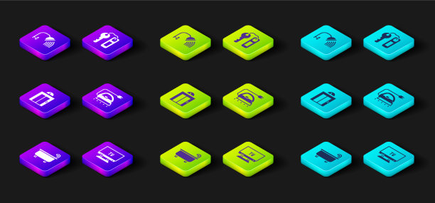 设浴缸智能电视电梯电烙铁酒店图片下载