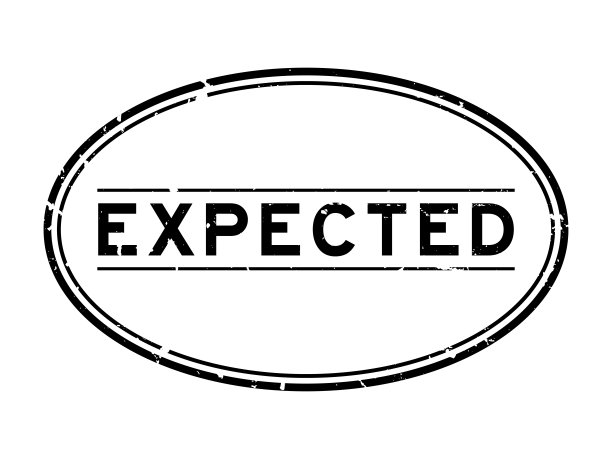 垃圾黑色预期字橡胶印章印章在白色背景图片下载