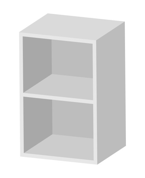 储存箱孤立矢量插图。图片下载