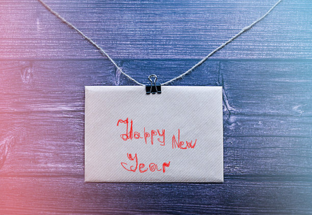 贺岁信笺信封图片下载