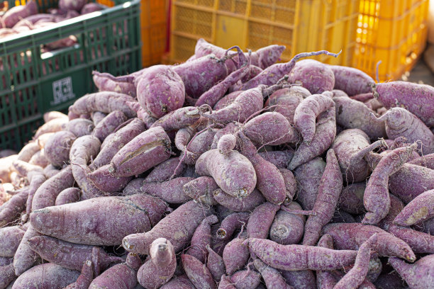 出售红薯特写图片下载