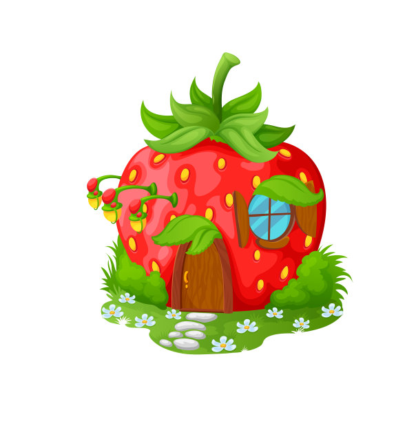草莓童话家园的精灵住所图片下载
