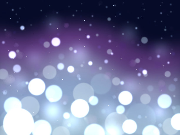 闪光的失焦灯和极光般的渐变背景图片下载