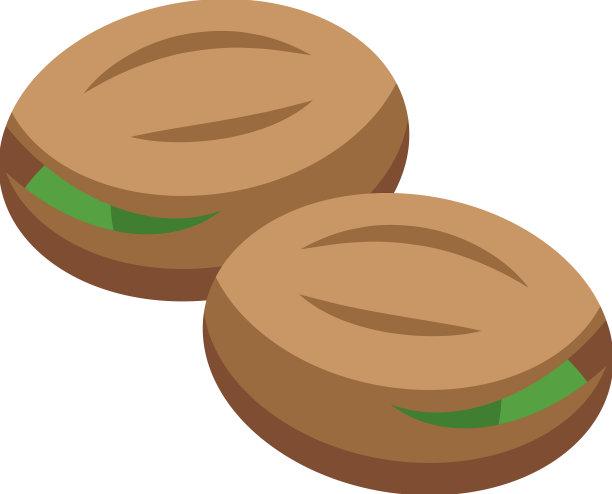 零食图标等距干果图片下载