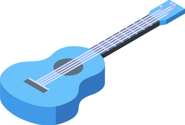 尤克里里吉他图标等距国家图片下载