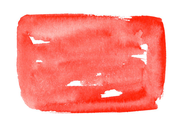 红色水彩背景图片下载