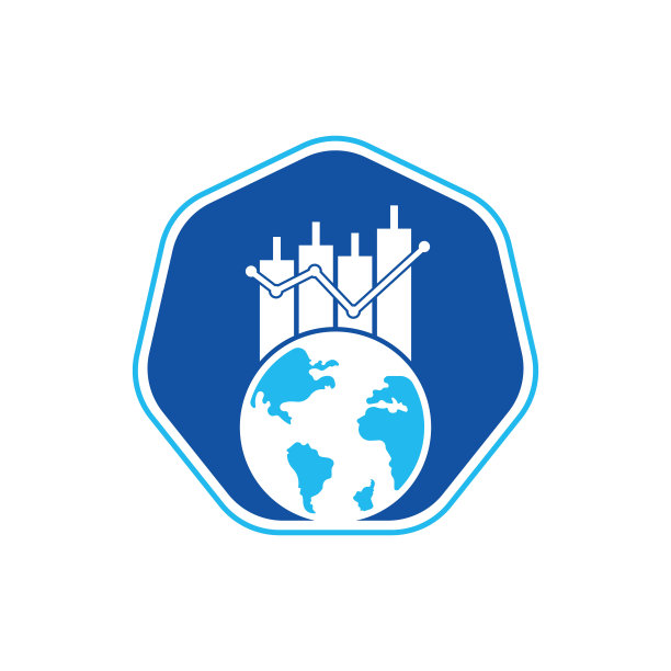 世界财经标志设计理念。图片下载