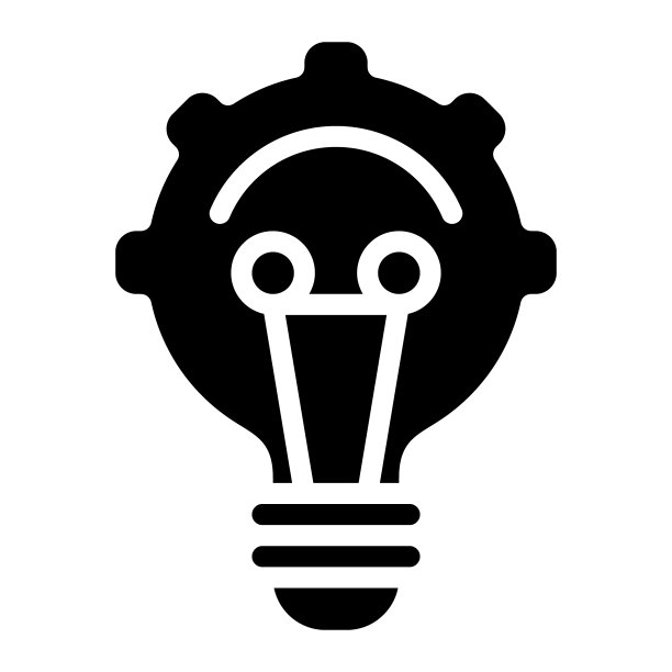 解决方案创意图标矢量图。教育。科技图片下载