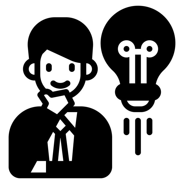 设计思维图标矢量插图。教育。技术图片下载