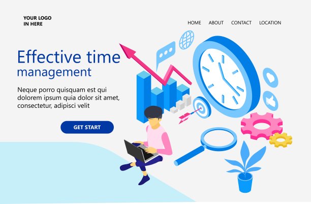 适用于着陆页，传单，信息图表，和其他图形相关的资产向量图片下载