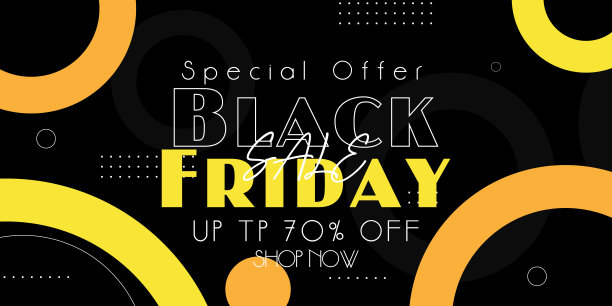 黑色星期五销售背景与美丽的气球和飞行的蛇。现代设计。通用矢量背景海报，横幅，传单，卡片，广告小册子图片下载