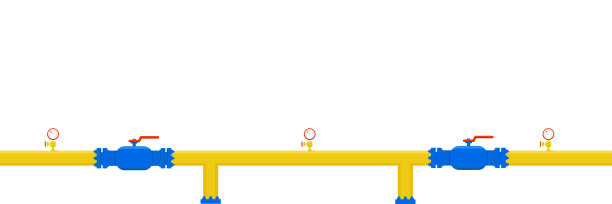 天然气管道建设背景。图片下载