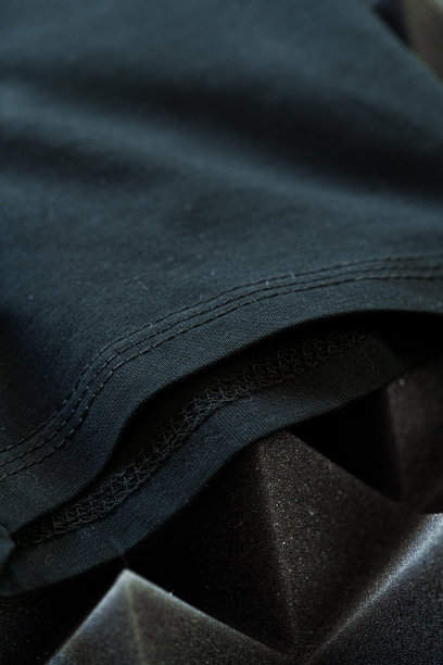 黑色素棉t恤袖子近图片下载