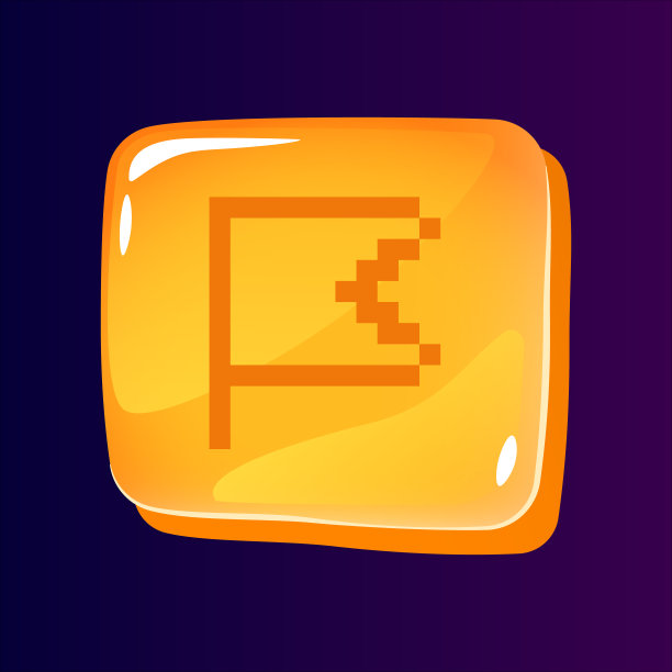 标签标志光滑的ui按钮与像素图标图片下载