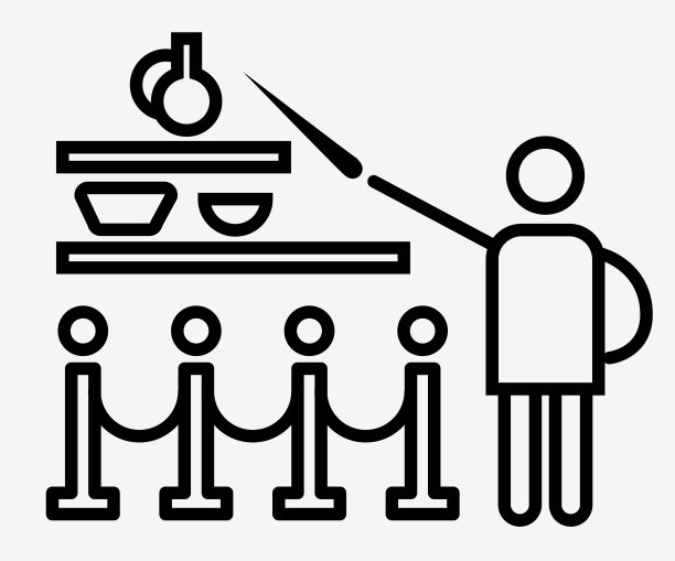 导向偏移标志的简单矢量图。旅游图标。校园游网站图标。图片下载