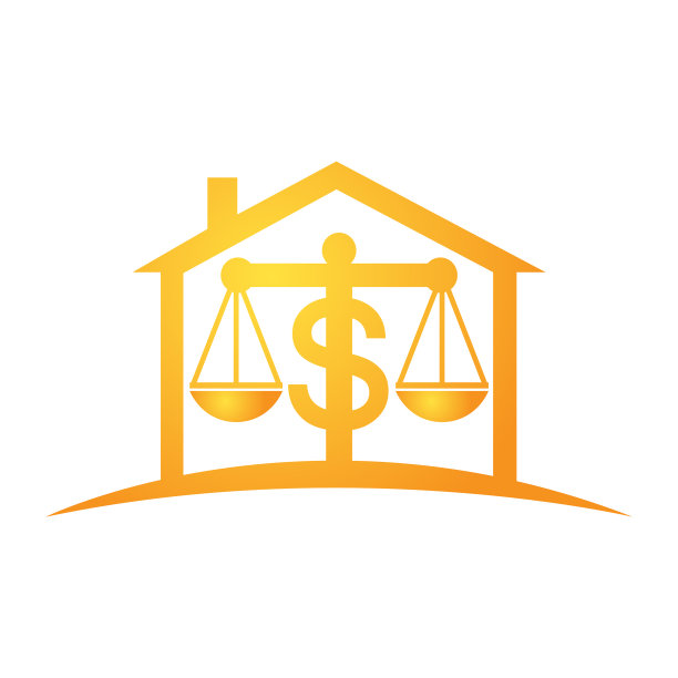 金钱秤标志设计模板图片下载