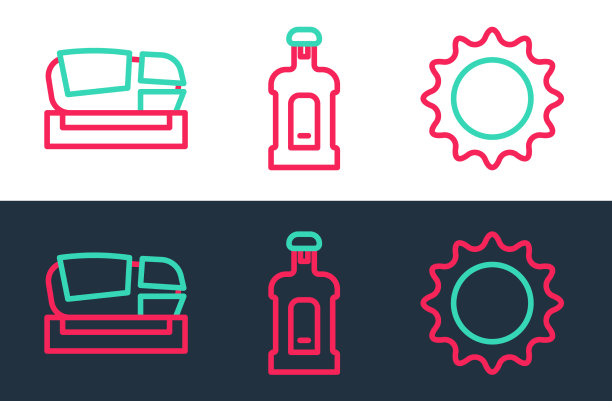 设线太阳体育场梅斯塔拉和奥鲁霍的图标图片下载