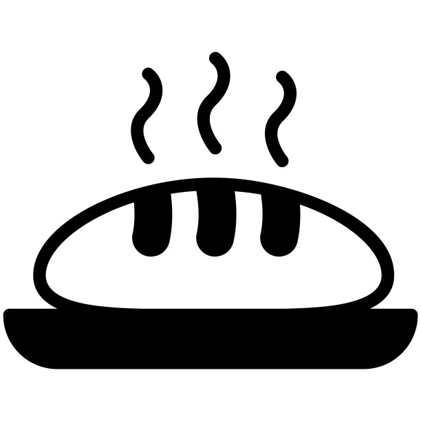 早餐，餐平线图标图片下载