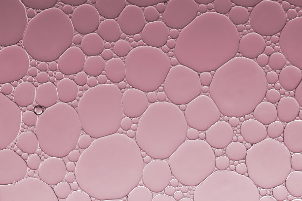 油和水的气泡。艺术形象的背景。图片下载