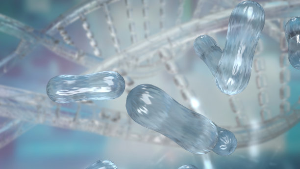 细菌的科学背景为科学或教育概念3d渲染图片下载