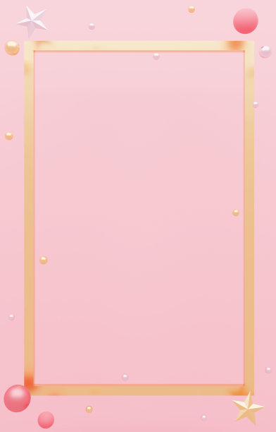 可爱和美丽的框架材料图片下载