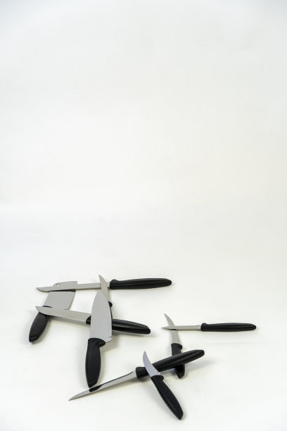 钢制菜刀，隔离在白色上，金属菜刀，墨西哥图片下载