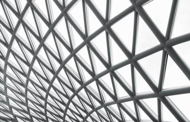 结构屋面建筑施工背景图片下载