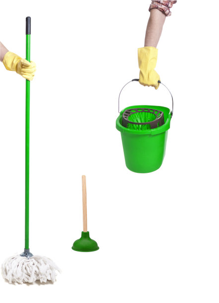 白色背景下的家庭生活图片下载