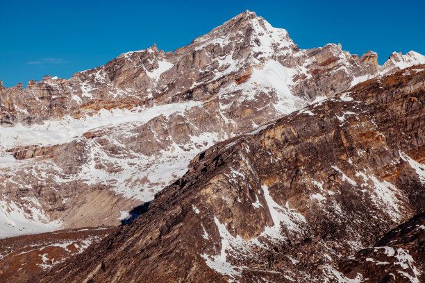 喜马拉雅山美丽的山景图片下载