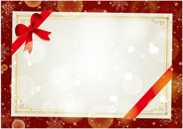 圣诞画框简单的十二月装饰图片下载