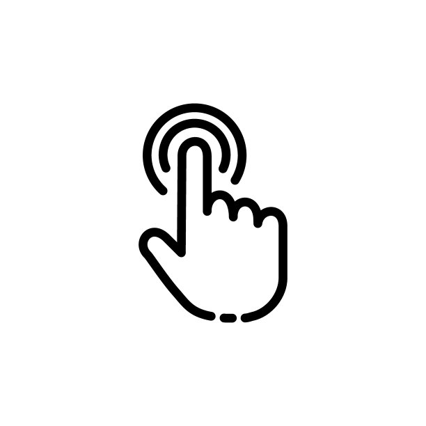 滚动条的图标。点击，滑动，缩放，缩小，传感器，触摸板，轻拍，按，键盘。感觉的概念。白色背景上的矢量黑线图标图片下载