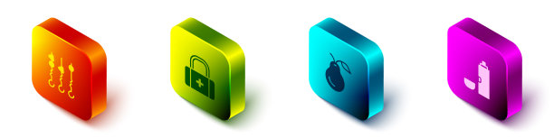 先把等距烤羊肉串串在烤串上图片下载