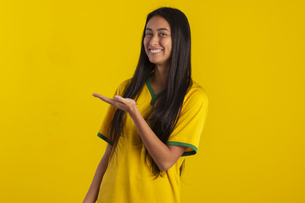 巴西女人的支持者。图片下载