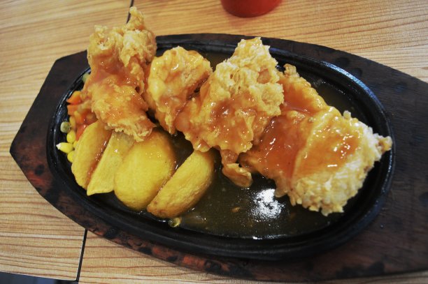 土豆鸡排图片下载