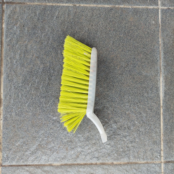 用于清洁大理石地板的刷子图片下载