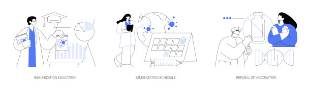 公共卫生抽象概念病媒插图。图片下载