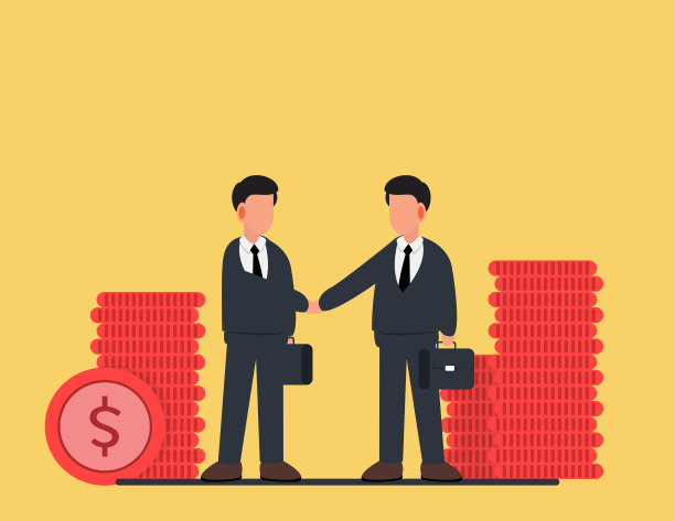 商人握手。图片下载