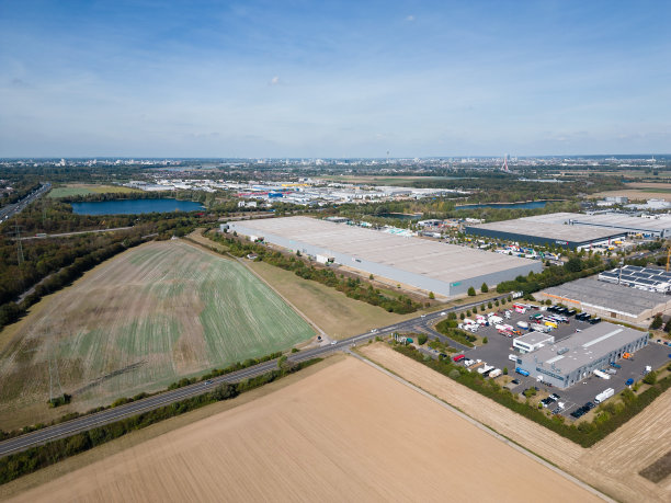 商业和工业园区，北莱茵威斯特法伦州图片下载