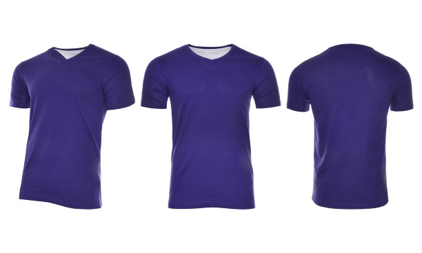 男士V领T恤图片图片下载