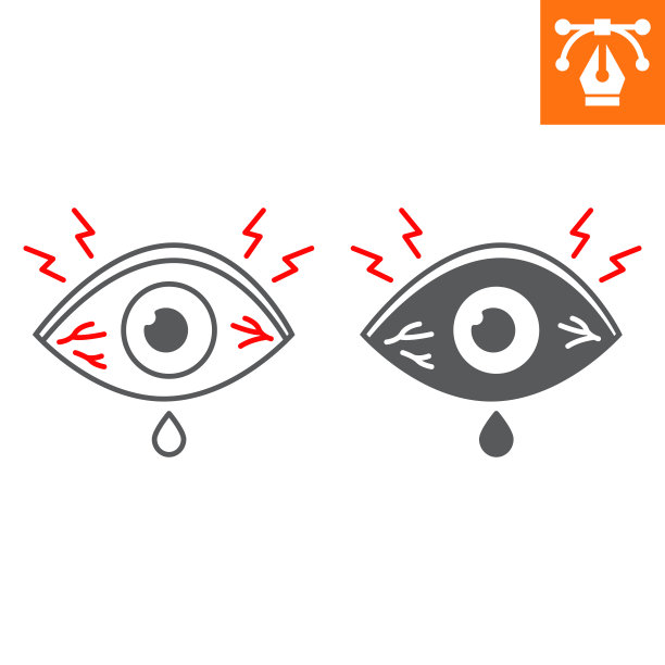 结膜炎线和实象图片下载