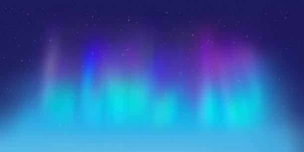 北极光，星空，北方风景图片下载