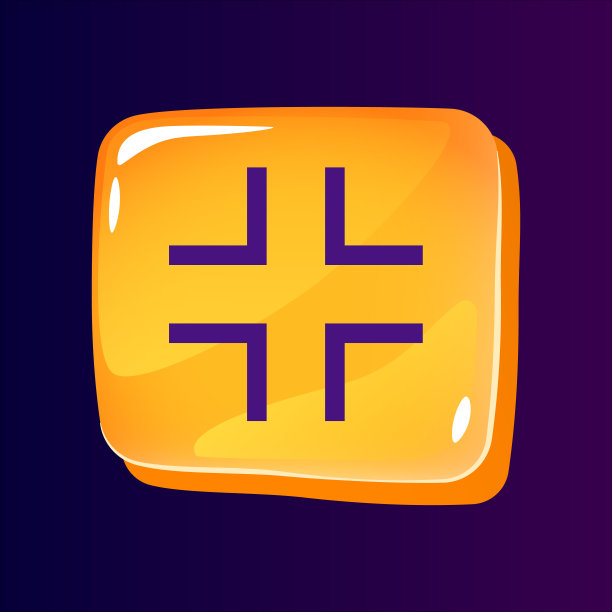 屏幕最小化光滑的ui按钮与像素颜色图标图片下载