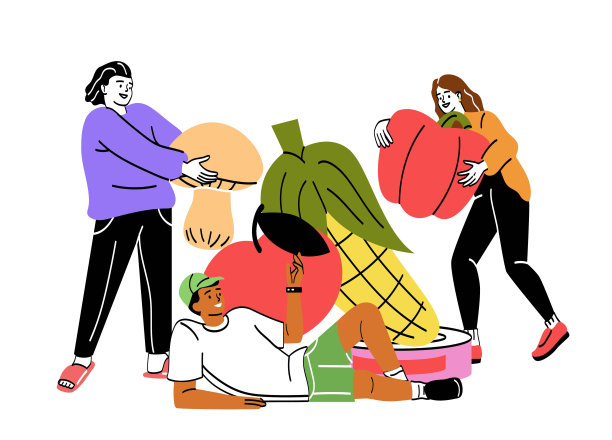 有食物观念的人图片下载