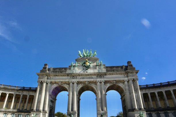 布鲁塞尔的五昆泰尔拱门图片下载